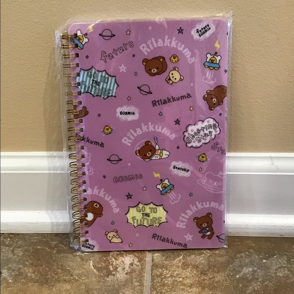 Rilakkuma Space Ring Bound Notebook - Picture 1 of 3